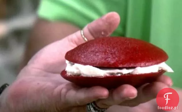 Red Velvet Cousin Jonnie ' s Whoopee Pie