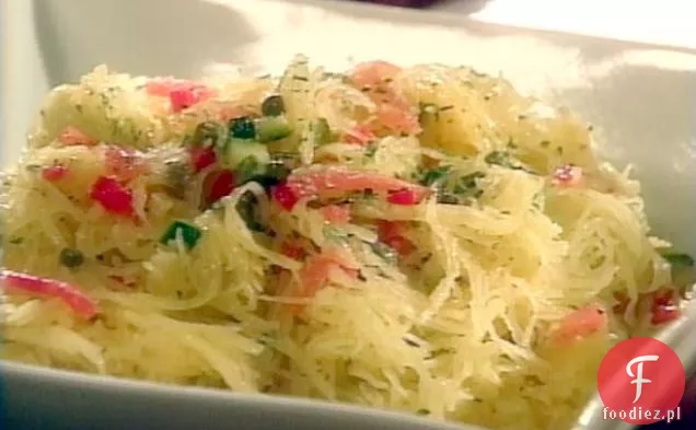 Spaghetti Squash z cytryną i kaparami