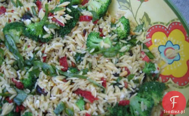 Orzo Z Brokułami, Fetą I Oliwkami