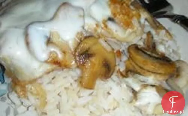 Kurczak Z Grzybami Mozzarella