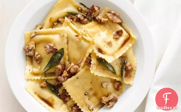 Ravioli Z Masłem Szałwiowo-Orzechowym