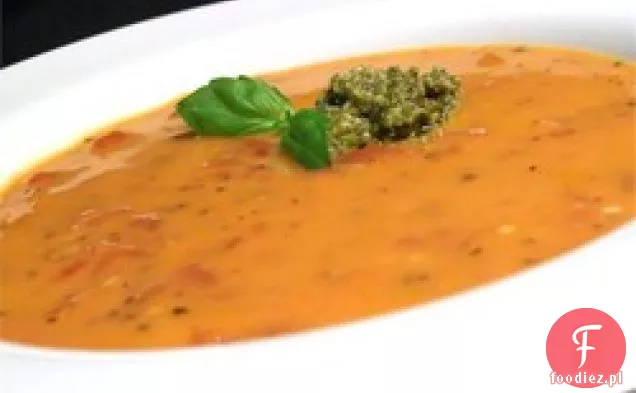 Krem zupa pomidorowa z Pesto