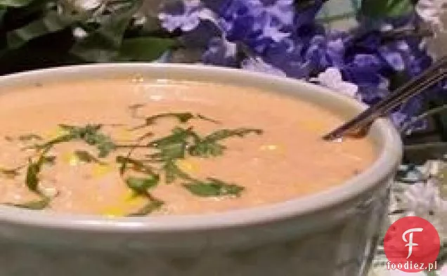 Małż z zupą pomidorowo-ryżową