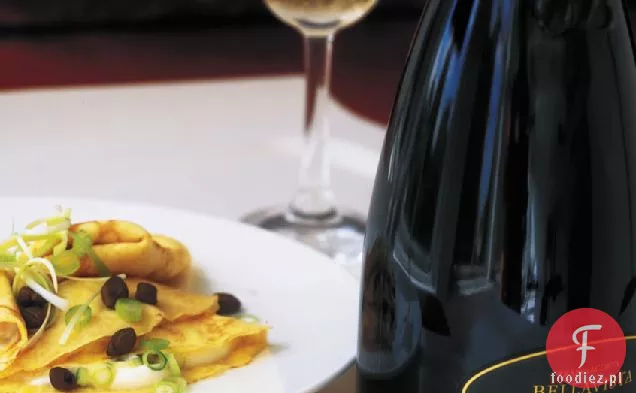 Crespelle kukurydziane z Mascarpone i kaparami
