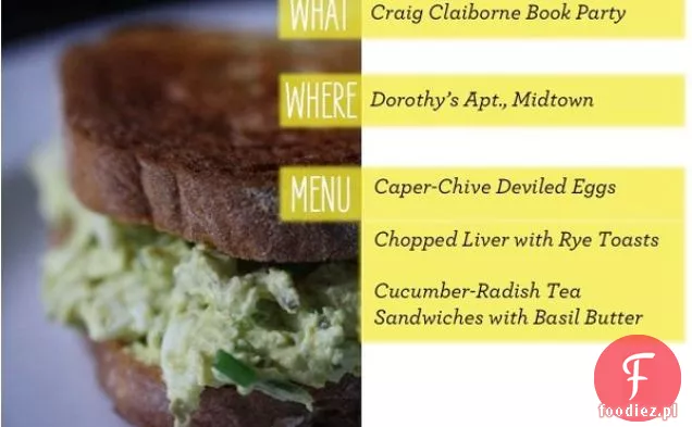 Caper-chive Deviled Egg Sandwiches