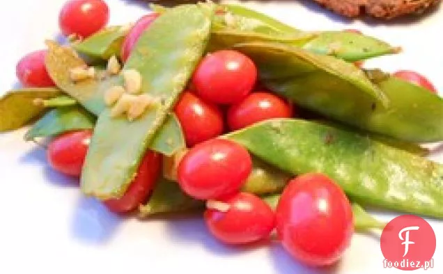 Cherry Tomato Snap Peas