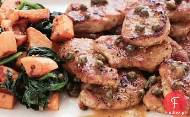 Medaliony Wieprzowe Z Sosem Pomarańczowym