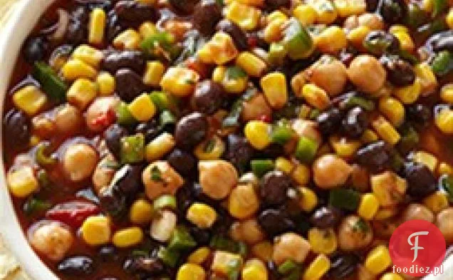Konfetti kukurydziano-fasolowa Salsa z Jalapeno