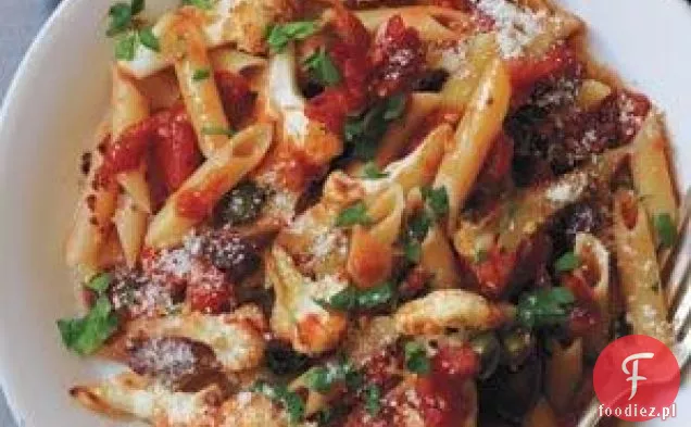 Kalafior Penne Puttanesca