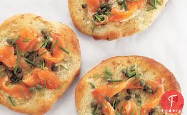 Pizzetki Z Wędzonym Łososiem