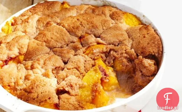 Bourbon Peach Cobbler