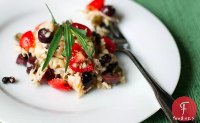 Sałatka Śródziemnomorska Orzo I Kurczak