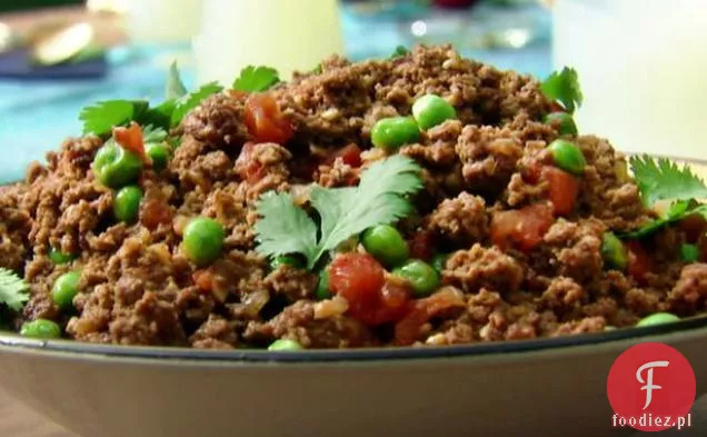 Kheema: Indyjska mielona wołowina z groszkiem