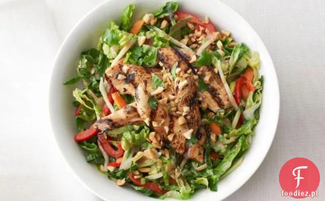 Sałatka Satay Z Kurczakiem