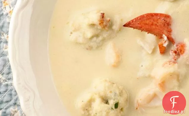 Zupa Kalafiorowa Z Pierogami Z Homara