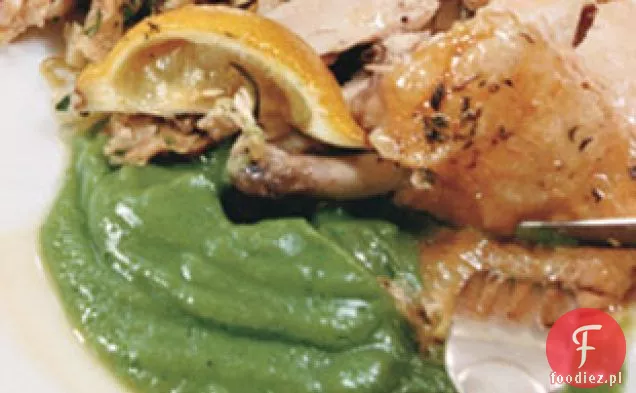 Puree kalafiorowo-szpinakowe