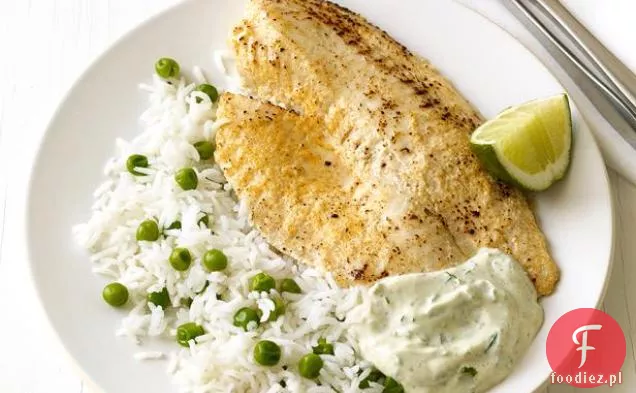 Tilapia Masala Z Ryżem