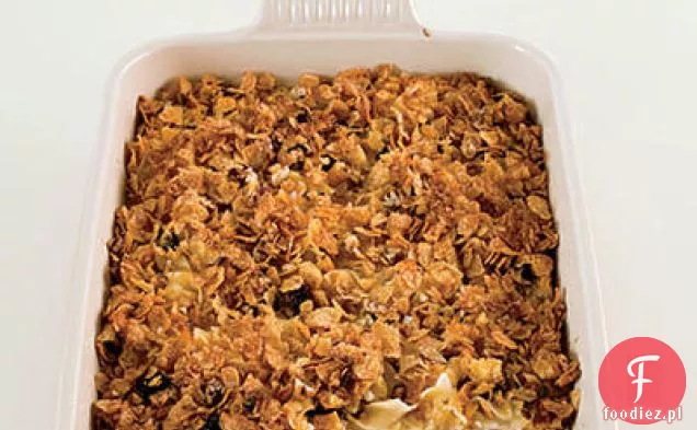 Parmezan-wątróbki z kurczaka w Polencie z sałatką z soczewicy