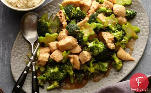Kurczak z brokułami Stir-fry