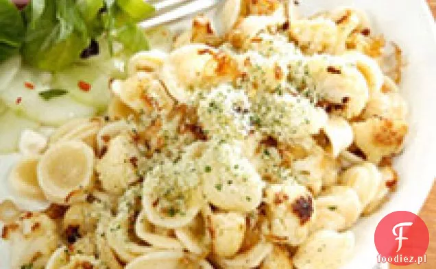 Orecchiette Z Karmelizowanym Kalafiorem, Szalotką I Herbatem