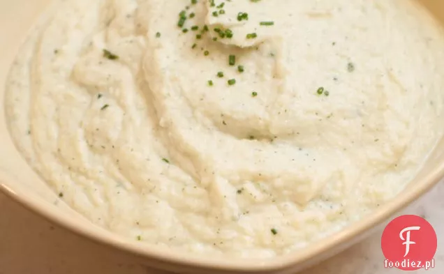 Kremowy Puree Z Kalafiora Z Kozieradką