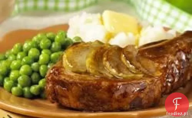 Kotlety Wieprzowe Polane Jabłkiem