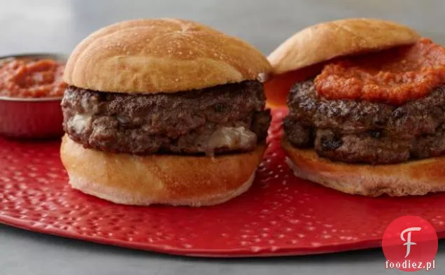 Killer Inside Out Burger with Worcestershire Tomato Ketchup
