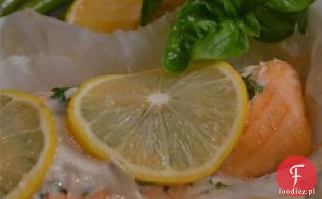 Pergaminowy Pieczony Łosoś