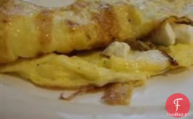 Omlet gładki i serowy