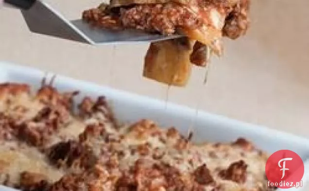 Lasagne z bakłażanem i mieloną wołowiną