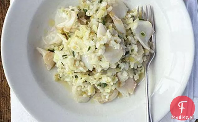 Risotto Z Wędzonym Plamiakiem I Porem