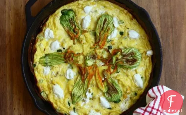 Squash Blossom Kozi Ser Frittata