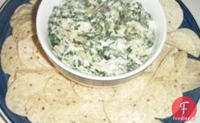 Łatwy Dip Ze Szpinaku