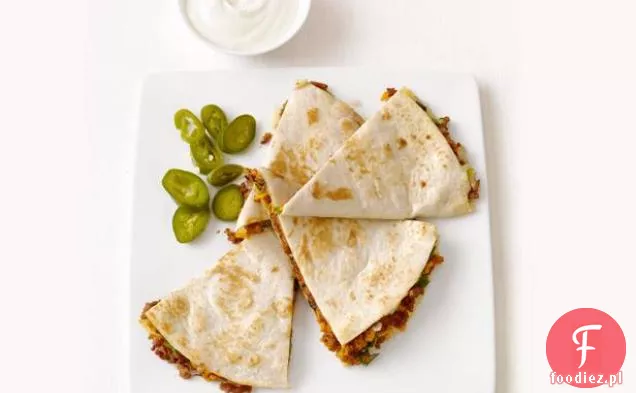 Wieprzowo-Słodkie Ziemniaki Quesadillas