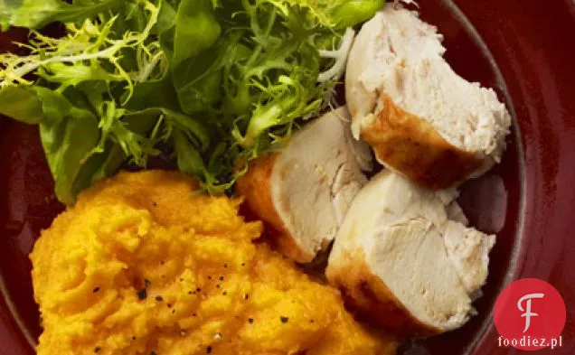 Puree pieczone Squash i czosnek