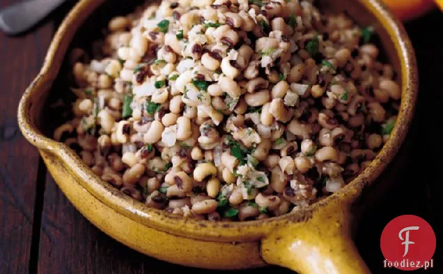 Marynowana Sałatka Z Czarnego Groszku