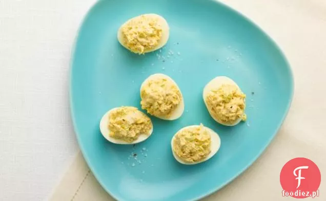 Deviled Eggs with Crab