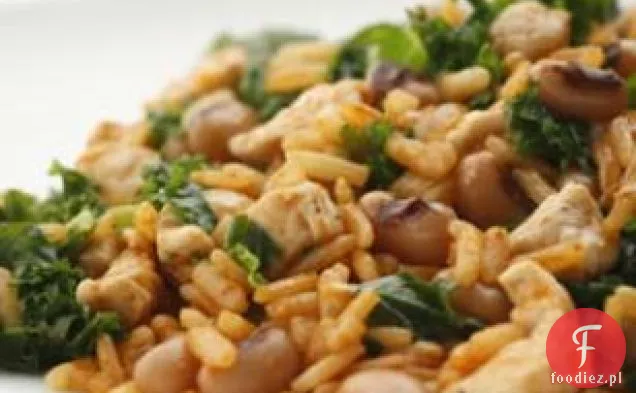 Black-Eyed Peas With Pork & Greens