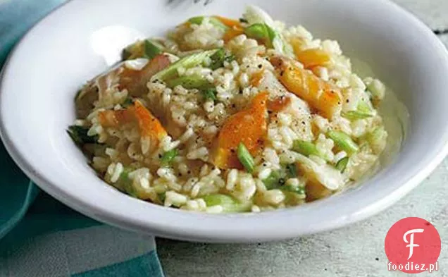 Spring Onion & Smoked Fish Risotto