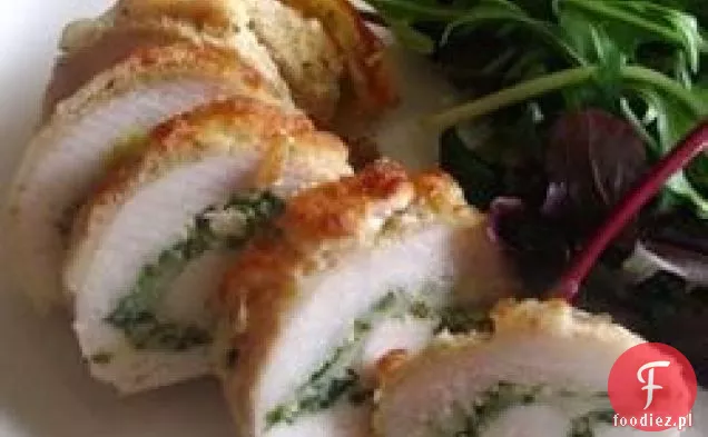 Pesto Serowe Roladki Z Kurczaka