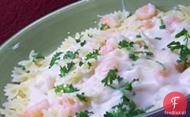 Scim ' s fettucine Alfredo z krewetkami