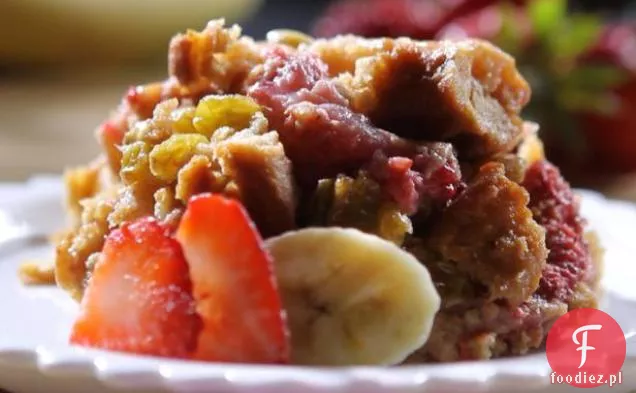 Bobby ' s Lighter fresh Fruit Bread Pudding