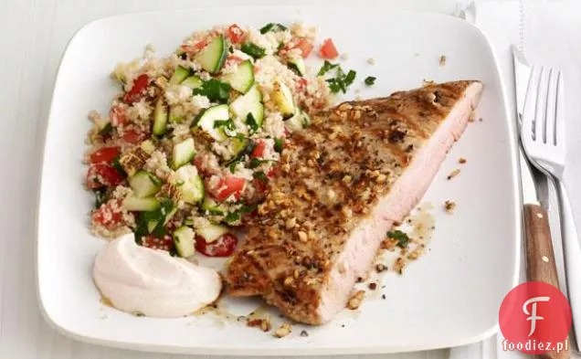 Grillowane Steki Wieprzowe Z Cukinią Kuskus