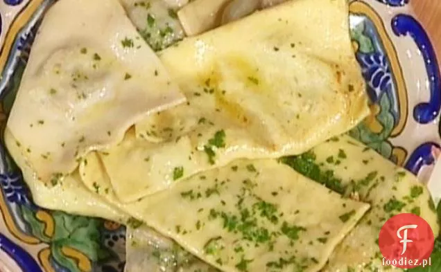 Ravioli ziemniaczane nadziewane mięsem: Ofelle Triestine