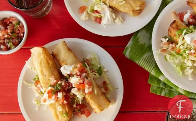 Chrupiące Kurczaka Mini-Tacos