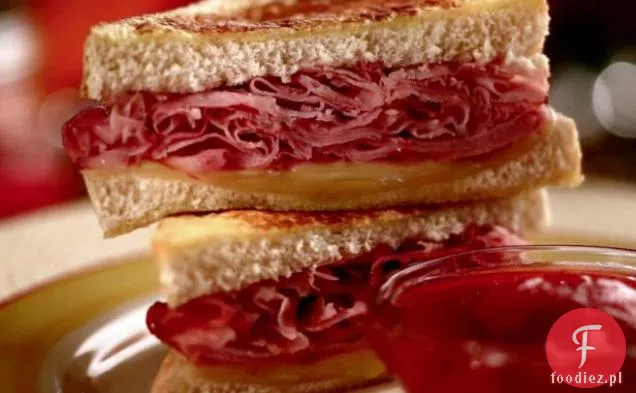 Monte Cristo z dżemem Habanero Truskawkowym