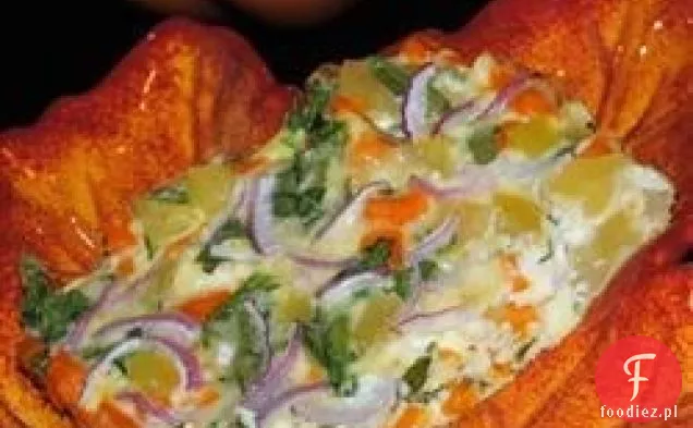 Dynia, szpinak i Feta Frittata