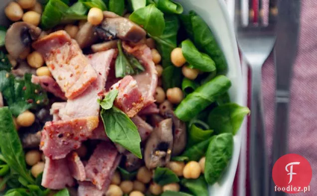 Boczek Wędzony, Ciecierzyca I Pieczarki