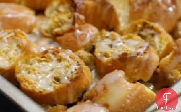 Budyń Chlebowy Z Pączkami