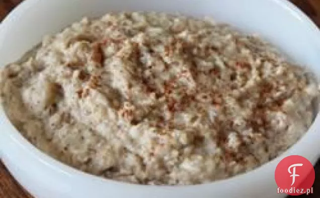 Szybkie i łatwe płatki owsiane z masłem orzechowym